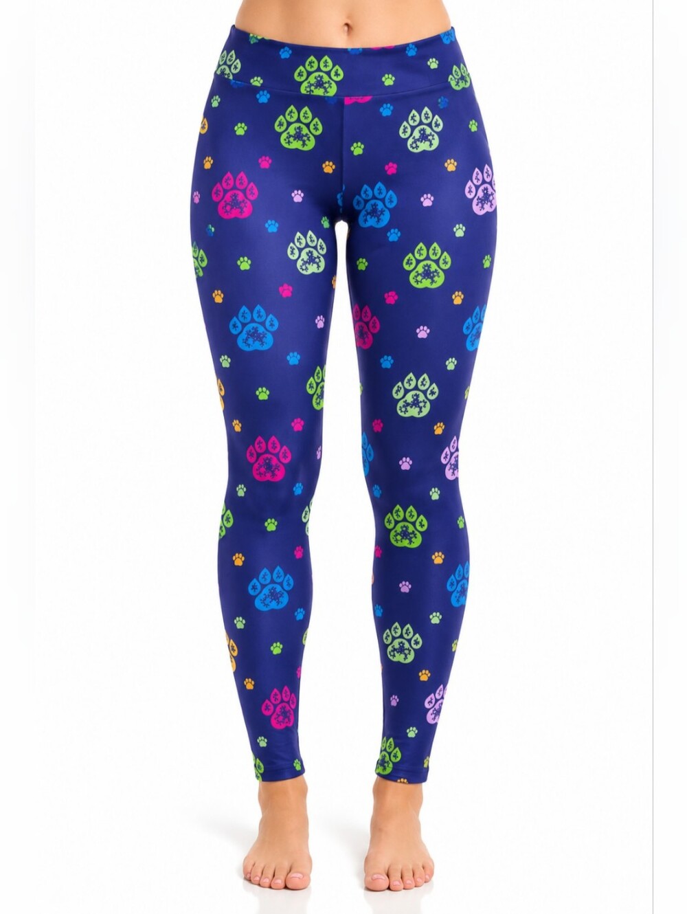 NWT Luv21 Dog Paw Print Leggings Women’s Regular 2-10